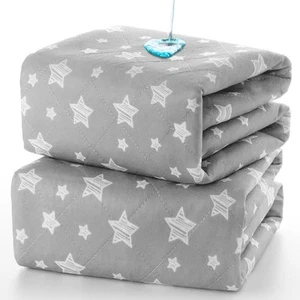 Waterproof Bed Pads Washable Absorbent Chuck Pads Non Slip for Incontinence Wa - Picture 1 of 6