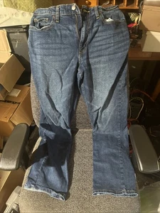 Members Mark Straight Fit Premium Stretch Denim Jeans Men’s Size 32x32 - Picture 1 of 3