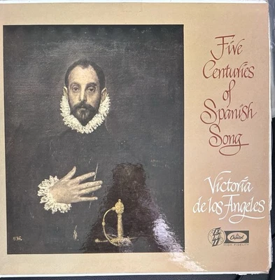 FIVE CENTURIES OF SPANISH SONG  Victoria de Los Angeles ORIG CAPITOL LP - Image 1 of 4