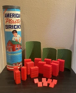 Juego de Ladrillos Plásticos Halsam Americanos Nº 715 - Bote Original 137 Piezas - Imagen 1 de 13