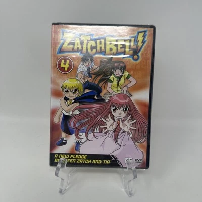 Zatch Bell Vol 4 A New Pledge Zatch and Tia DVD 2006 Sealed Anime - Image 1 of 3