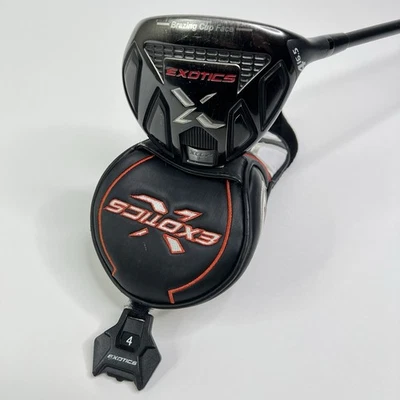 Tour Edge Exotics Xcg-7 16,5° 4 madera derecha 42,5 varilla de grafito 50 A-Flex y cubierta Foto 1 de 4