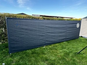 Isabella Sichtschutz Windschutz H 130cm, L 460cm - neuwertig !!! - Bild 1 von 16