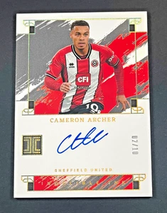 02/10 GOLD - CAMERON ARCHER - PANINI IMPECCABLE INDELIBLE INK - SHEFFIELD UNITED - Bild 1 von 2