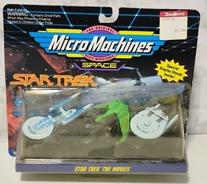 Micro Machines Star Trek The Movies 1993 Special Display Stands Galoob - Picture 1 of 3