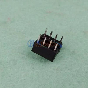 10pcs DIP IC Sockets Adaptor Solder Type Socket 8pin Pitch 2.54mm - Picture 1 of 2