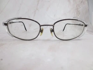 ATTITUDE 1 AO Safety Eyeglasses Frame Z87-2 Brown Steel Full Rim Rectangular - Picture 1 of 7
