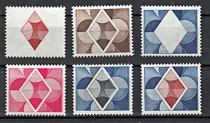 Prova di stampa Test Stamp Esemplare Bundesdruckerei Berlin - Foto 1 di 7