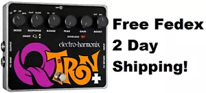 New Electro-Harmonix EHX Q-Tron Plus Envelope Filter Guitar Pedal! QTron + - Picture 1 of 2