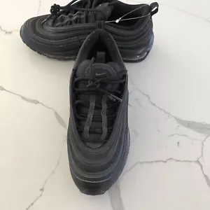 Women’s Nike Air Max 921733-001 Triple Black Dark Grey Us Size 8 - Picture 1 of 23
