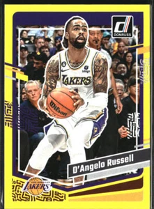 23/24 2023/24 Donruss Amarillo Paralelo #118 D'Angelo Russell Lakers - Imagen 1 de 2