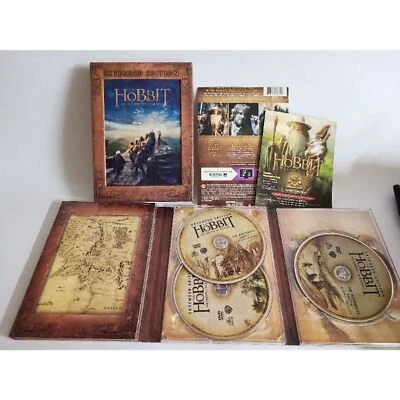 The Hobbit: An Unexpected Journey Extended Edition (DVD), 5 DISC Tolkien - Image 1 of 4