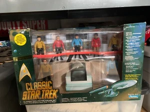 Classic Star Trek Bridge Collector Figure Set 1993 Playmates Vintage M5200 - Picture 1 of 4