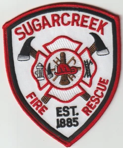 Parche de rescate de bomberos Sugar Creek IOWA enviado desde Australia - Imagen 1 de 1