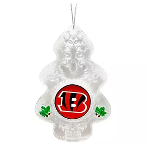Cincinnati Bengals 4.5" Traditional Acrylic Tree Ornament - Picture 1 of 1