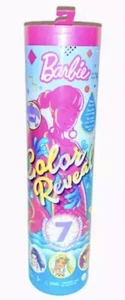 Barbie Color Reveal Doll 7 Surprises (Styles May Vary) GTR94 NEW 4 Mystery Bags - Picture 1 of 8