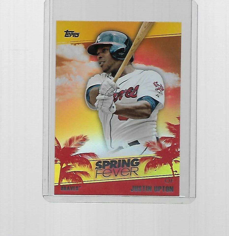 2014 TOPPS BASEBALL SPRING FEVER JUSTIN UPTON #SF-28 - Image 1 of 1