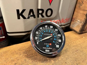 67005-68C RESTAURIERTER HARLEY DAVIDSON® MECH.KILOMETER TACHOMETER TACHO SHOVEL® - Bild 1 von 11