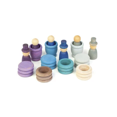 Grapat Aquamarina Winter - Holzspielzeug - freies Spielen und Lernen - NEU/OVP