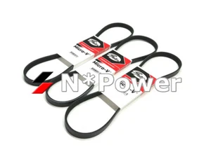 GATES DRIVE FAN BELT SET FOR NISSAN SILVIA S14 S15 200SX SR20DE SR20DET - Picture 1 of 1