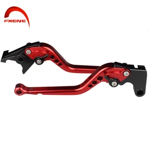 CNC Red Adjustable Brake Clutch Levers For Yamaha YFZ 350 Banshee 2002-2007 2008 - Picture 1 of 8