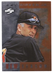 1998 Partitur Cal Ripken Jr #NS15 Neue Saison Folieneinsatz Baltimore Orioles HOF - Bild 1 von 1