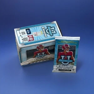 2022 Bowman Chrome University Football Blaster Pack (1) LOOK4 Cam Ward 1st - Picture 1 of 2
