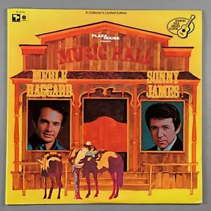 Merle Haggard & Sonny James Plaza House presents Music Hall LP Vinyl Record - Picture 1 of 4