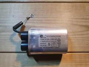 Bi Cal Microondas HV Condensador Alto Voltaje 1.00 uF CH85 Repuestos Repuesto - Imagen 1 de 1