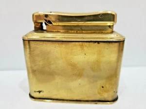 Antique Travail Rare Ibelo Monopol Art Déco Laiton Table Briquet 515/23 - Picture 1 of 5