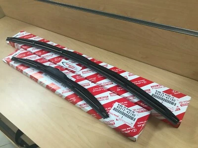 19-25 RAV4 Front Wiper Blade Set NEW OEM genuine Toyota 85212-42190, 85222-42180 - Image 1 of 2