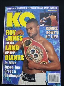 '95 KO Magazine. Roy Jones In The Land Of The Giants ! Riddick Bowe's Hit List !