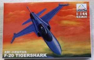 Flugzeug Kämpfer Militär Modell Montagesatz 1/144 US F-20 TIGERSHARK 80424 - Bild 1 von 8