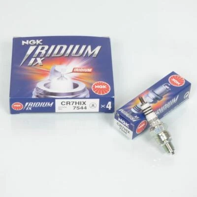 Bougie d'allumage NGK pour Moto Sym 250 Sb Wolf Ni 2013 à 2014 CR7HIX Neuf - Photo 1/3