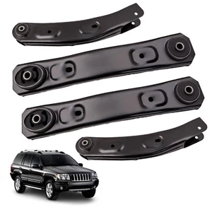 4pcs Front Control Arms For Jeep Grand Cherokee 1999-2004 Laredo/Limited Models - Picture 1 of 12