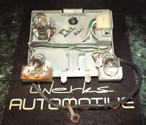 OEM USDM 85-89 Toyota MR2 W10 rare driver side taillight tail light bulb case RL - Picture 1 of 8