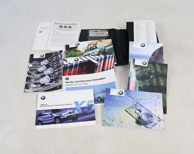 BMW X5 4.4i 3.0i 4.6is руководство пользователя набор книг гарантия E53 2000-2003 OEM - Изображение 1 из 2