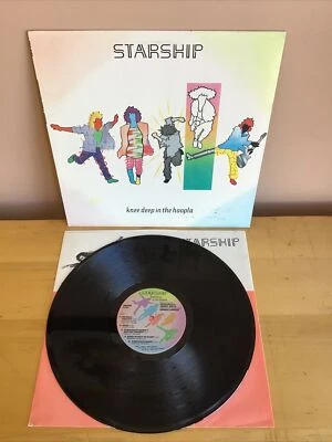 Starship Knee Deep In The Hoopla Vinyl Record RCA 1985 BXL1-5488 - Image 1 of 4