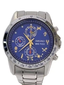 SEIKO × ONE PIECE 20th Anniversary Limited 5000 Armbanduhr Blau Ruffy Near Mint - Bild 1 von 6