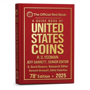A Guide Book of United States Coins "Red Book" 2025 (Hardcover) - Bild 1 von 13