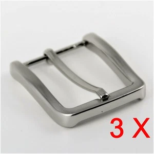 3 X Gürtelschliesse Gürtelschnalle für 3,8 cm Wechselgürtel KLC-398 2,66€/St - Bild 1 von 2