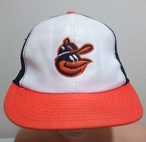 Vintage 1990's Baltimore Orioles Team Logo Annco Hat Cap MLB Licensed Ripken - Picture 1 of 6