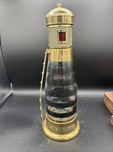 Vintage Lighthouse Liquor Rare Decanter On The Rocks - Picture 1 of 8