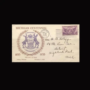 US Stamp Regular Issues Used, VF S#775 FDC, Grandy cachet... - Picture 1 of 1