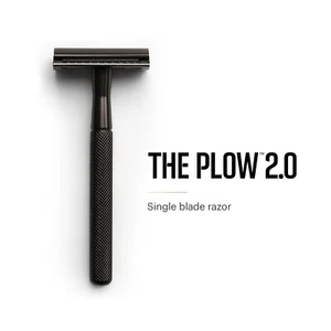 MANSCAPED™ The Plow™ 2.0 Premium Single Blade Double-Edged Safety Razor - Picture 1 of 8