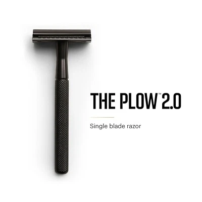 MANSCAPED™ The Plow™ 2.0 Premium Single Blade Double-Edged Safety Razor - image 1 of 4