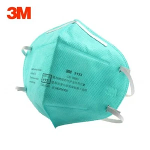 Cubierta protectora desechable para máscara facial 3M 9132 N95 respirador de partículas NIOSH - Imagen 1 de 6