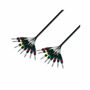 Adamhall Multicore Cable 8x6.3mm Jack Stereo to 8x6.3mm Jack Stereo 5m - Picture 1 of 1
