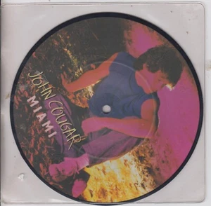 JOHN COUGAR - MIAMI - 7 INCH PICTURE DISC - Picture 1 of 1