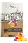 Turkish Delight Candy 21.2Oz, 4 Flavors Pomegranate, Orange, Tart Cherry, & Lemo